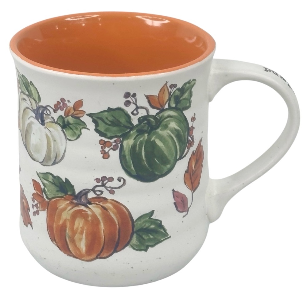 Heartland Hive Harvest Green White Orange Pumpkin Spice Everything Graphic Mug
